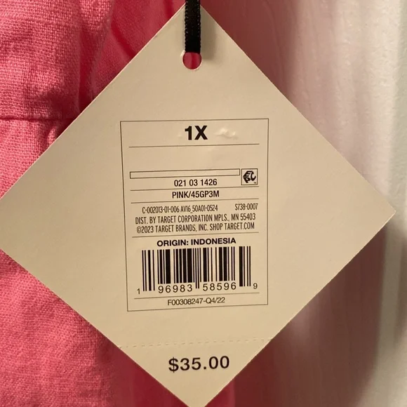 Brand New Ava & Viv Pink Sleeveless Dress… - Picture 8 of 8